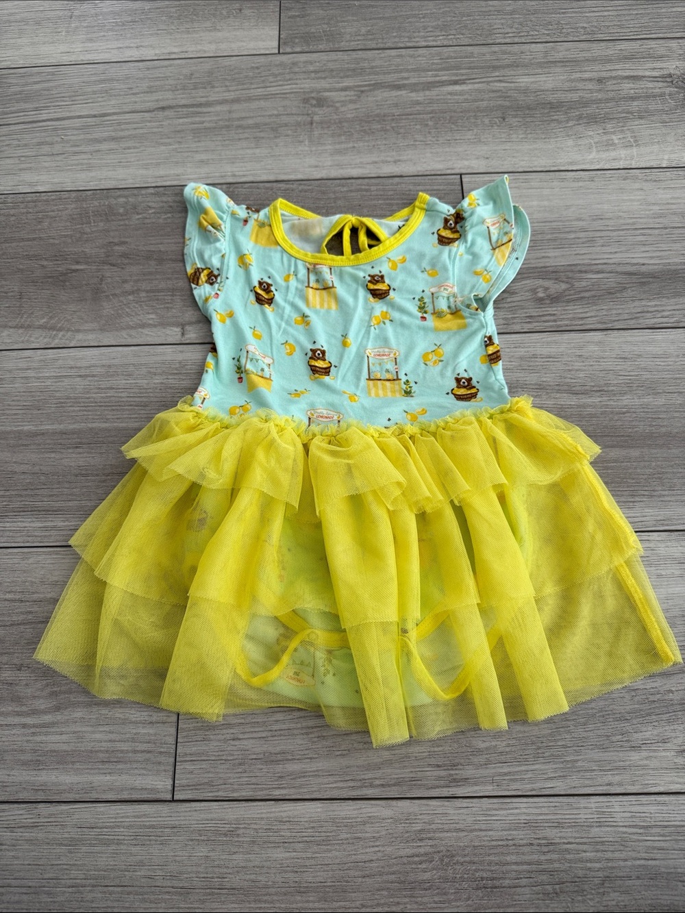 Free Birdees LEMONADE STANDS & HONEY BEARS tutu dress size 2/3